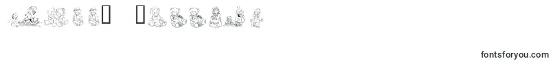 フォントKrAdorableTeddies – 結婚記念日おめでとうございます